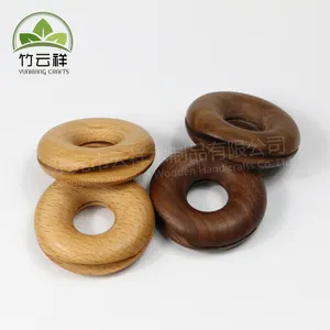 Wood Rings wooden hoop Circle Wood Pendant Connectors for DIY Projects Jewelry and Craft Making