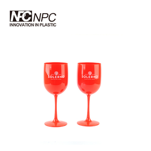 <span class=keywords><strong>Prix</strong></span> de gros verre à vin champagne en plastique de couleur rose pour la promotion - Product Image 6