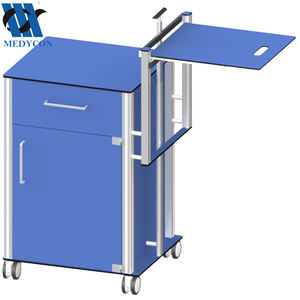 BDCB07โรงพยาบาลเฟอร์นิเจอร์ปรับเหล็กข้างเตียงตู้ถาดตารางผู้ป่วยทางการแพทย์Lockerสำหรับขาย - Product Image 4