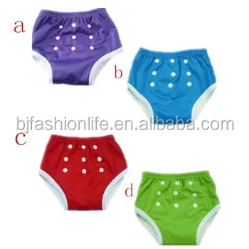 Baby Kids Bamboo Training Pants Toddler Potty One Size Fits All Potty Trainers High Quality Waterproof Cloth Polyester Printed