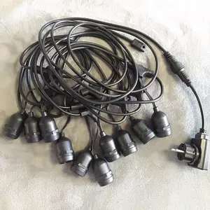 E26 E27 cơ sở dẫn bóng đèn chuỗi đèn treo ngoài trời giáng sinh trang trí ánh sáng - Product Image 1