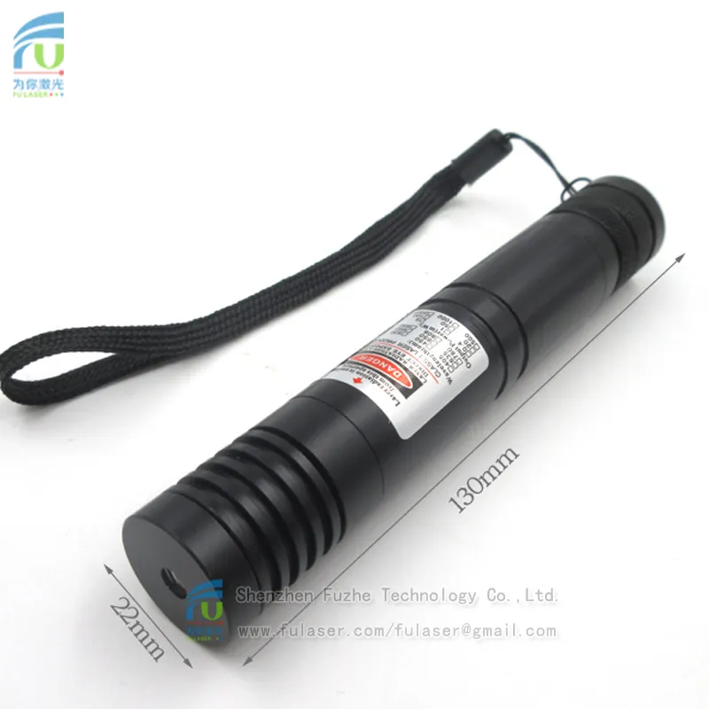 Düğme açma/kapama ile FU830AD1-BXS22(<1mW) 830-840nm <0.4mW taşınabilir kızılötesi IR görünmez nokta nokta lazer işaretçi ayarlanabilir odak