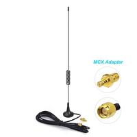 100 MHz-1800 MHz UHF VHF HF 5dBi Magnetische Base SMA MALE Antenne Compatibel met RTL SDR Software Defined radio USB Stick Dongle