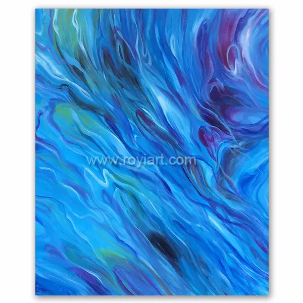 High quality modern wall art abstract canvas oil painting by skilled artist