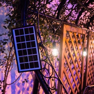 Sản Phẩm Mới Nhất Hệ Thống Năng Lượng Mặt Trời Led Garland Chuỗi Đèn Với Bảng Điều Khiển Năng Lượng Mặt Trời Tại Trung Quốc - Product Image 5