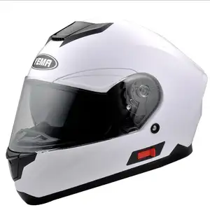 YM-831 DOT承認バイクヘルメットフルフェイスモジュラーYEMAヘルメットメーカー卸売