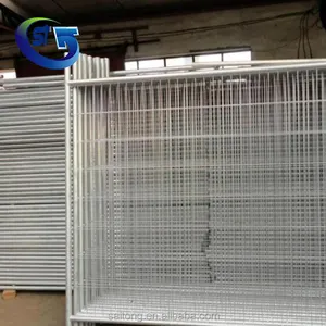 Panel de Cerca Temporal de Alambre de Seguridad Galvanizado de Acero de Alta Calidad y Bajo Precio - Product Image 3