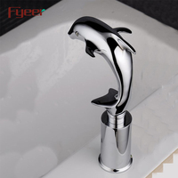 Fyeer Robinet automatique sans contact pour animaux Cold Only Dolphin Sensor Tap