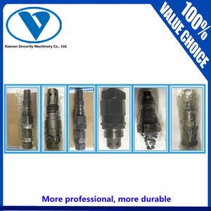 Válvula de alivio de piezas de la excavadora SH210 SH350 SH300 SH240 SH200-3 - Product Image 3