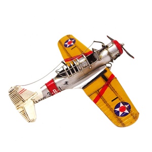 עיצוב בית רטרו כנפי עיצוב הבית ארה"ב מלחמת העולם השני מתכת Airlane דגם 1:24 סולם ברזל מטוסים - Product Image 2