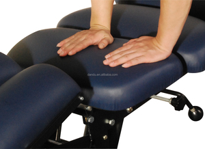 Hemet Iron-240 usine bon marché équipement de physiothérapie Table de chiropratique Table de physiothérapie Table de Traction de Flexion