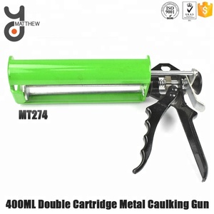 <span class=keywords><strong>Pistolet</strong></span> à calfeutrer double acier robuste de 400 ml pour la construction, manuel, industriel, bricolage, <span class=keywords><strong>pistolet</strong></span> de collage de panneaux - Product Image 3