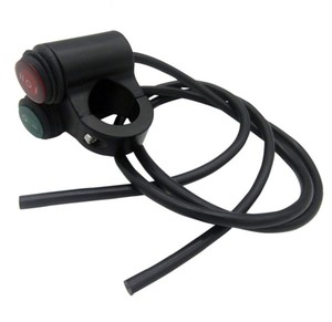 12v 16A עמיד למים אופנוע CNC אלומיניום כפול מתגים כידון פנס מתג - Product Image 4