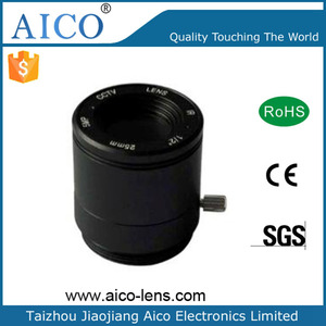 25mm 1/2 "이미지 형식 F2.4 5mp FL 25mm 5 메가 픽셀 C 마운트 고정 Csmount Cctv 카메라 Ir 렌즈 - Product Image 3