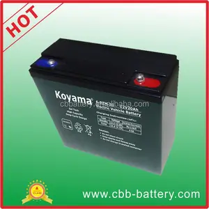 12v 20ah loodzuur batterij e- fiets batterij 6-dzm-20 met ce/iso-certificaat