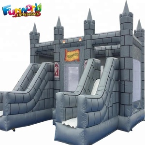 Drago a tema per bambini casa di rimbalzo castello gonfiabile per i bambini castello gonfiabile scivolo - Product Image 5