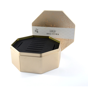 Hộp thiếc hình dạng bất thường, bao bì thực phẩm tùy chỉnh, hộp kim loại đựng kẹo, bánh quy, sô cô la, quà tặng trang trí, hộp đựng đồ - Product Image 3