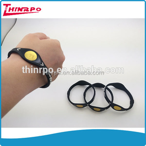 OEM سيليكون الطاقة سوار التوازن أيون المغناطيسي معصمه سيليكون الطاقة معصمه - Product Image 3