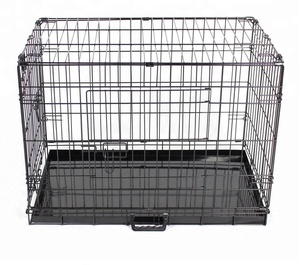Nouvel arrivage <span class=keywords><strong>cage</strong></span> pliable Portable 42 pouces pour grand chien fil de fer <span class=keywords><strong>cage</strong></span> pour chien - Product Image 2