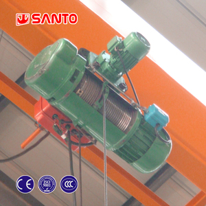 Grúa puente de una sola viga <span class=keywords><strong>5</strong></span> toneladas 10 toneladas Santo Classic Electric Trolley <span class=keywords><strong>Monorail</strong></span> Hoist <span class=keywords><strong>Crane</strong></span> 2 toneladas
