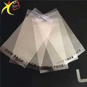 Air Hole Flower Cutter Sealing Custom Printed Plastic Logo Bag