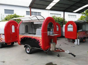 <span class=keywords><strong>Hot</strong></span> De Comidas carros, carritos de comida compra venta con la rueda grande y barra de remolque De Comidas Carros - Product Image 2