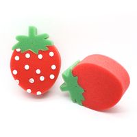 Éponge de bain pour bébé en mousse douce de dessin animé pour le bain éponge de douche exfoliante absorbante