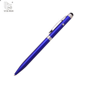 متعددة الوظائف القلم ، المعادن هدية إبراز قفص ل الترويجي ، ضوء الليزر + + ستايلس - Product Image 4