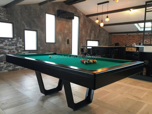 โต๊ะสนุกเกอร์พูล,โต๊ะบิลเลียดดีไซน์ไฮเอนด์ทันสมัยพร้อมขาทรง U - Product Image 6