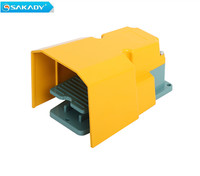 Công Tắc Bàn Đạp Chân An Toàn Bằng Nhôm Chất Lượng Cao Công Nghiệp IP65 240V CE CCC