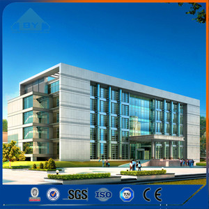 Nặng loại đúc sẵn Kết Cấu Thép cho khách sạn xây dựng tùy chỉnh Cắt Uốn Hàn dịch vụ bao gồm - Product Image 6