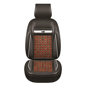 Coprisedili in Pelle e Legno per <span class=keywords><strong>Modelli</strong></span> A4/Q3/CC, Set Completo Compatibile con Airbag, per Tutte le Stagioni - Product Image 1