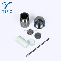 100มิลลิลิตร Ptfe เรียงรายไฮโดรเทอร์การสังเคราะห์ Autoclave เครื่องปฏิกรณ์ Ptfe ห้อง