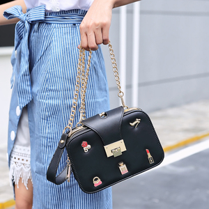Sacs à main en cuir PU de petite taille, tendance, fabriqués en Chine, en gros, bon marché, sacs à bandoulière pour femmes, luxe - Product Image 3