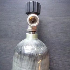 CE/TPED认可气罐/水肺6.8升碳纤维气瓶