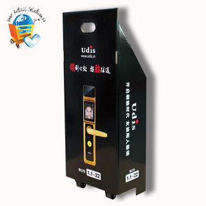 Líder Pantalla Peluquería Residuos Publicidad Chiste <span class=keywords><strong>De</strong></span> Cartón <span class=keywords><strong>Caja</strong></span> <span class=keywords><strong>de</strong></span> la Carretilla Con Ruedas - Product Image 1