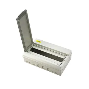 ABS Plastic 18 Way MCB Electrical Distribution Box IP65 Power Distribution Equipment