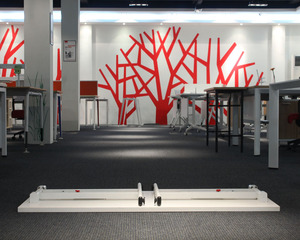 आधुनिक धातु तालिका फर्नीचर पैर पाउडर लेपित धातु तह टेबल के लिए धातु तह डेस्क पैर - Product Image 5