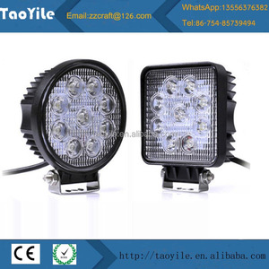 12 V impermeable llevó la luz <span class=keywords><strong>de</strong></span> techo cuadrada 27 W llevó la luz <span class=keywords><strong>de</strong></span> trabajo para camiones, piezas <span class=keywords><strong>de</strong></span> automóviles, barcos ect - Product Image 1