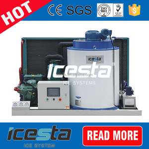 ICESTA 5 t barco industrial máquina de hielo en escamas de pescado para la venta - Product Image 6
