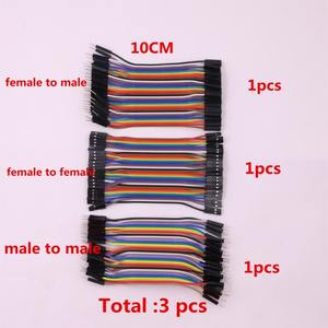 10cm Length 40Pin Colorful Dupont <strong>Cable</strong> Line Jumper, Male to Female, Male to Male, Female to Female for <strong>Raspberry</strong> Pi <strong>3</strong> &amp;Raspber - Product Image 1