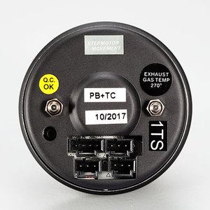 60Mm Bảng Đen Analog Auto Car <span class=keywords><strong>F</strong></span> Đo Nhiệt Độ Khí Thải - Product Image 3