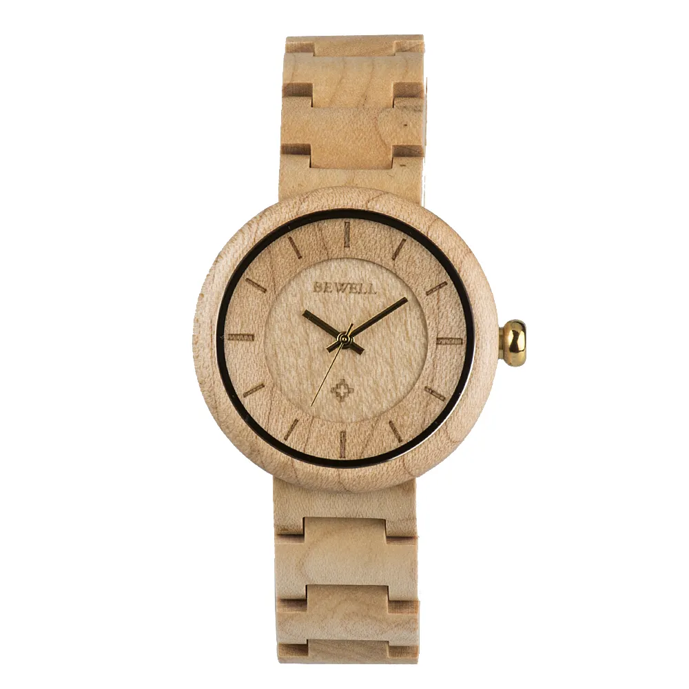 Fashion Well-crafted Handmade Wooden Watches Unisex Wood Wrist Timepieces