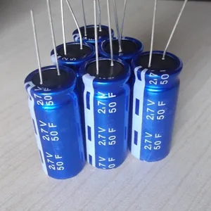Super capacitor radial 2.5v 0.35f 0.5f 0.7f 1f 2f, 3.3f, 4.7f, 8f, radial dipped, super capacitor, super Capacitor