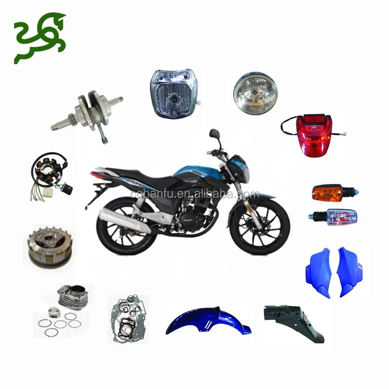 RX150 150cc Motorcycle Engine Spare Parts Complete Plastic Body Accessories