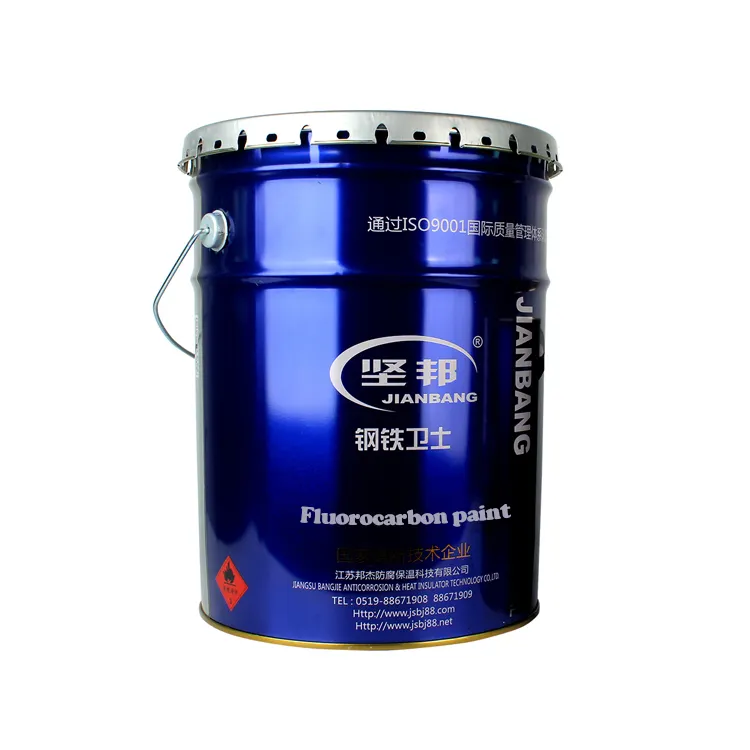 Industrial Anticorrosive Fluorocarbon Coating for Boat, Metal Structure, Pipeline Anti Rust Paint PTFE Resin Based Mixture 24 30