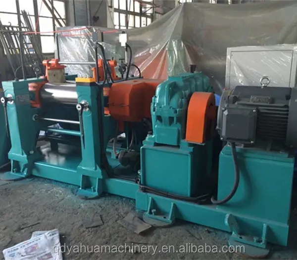 Two Roll Open Rubber Mixing Mill /reclaimed Rubber Sheet Machine Xk-250