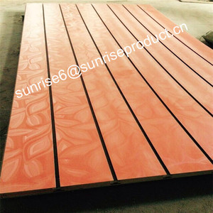 Bois mdf à fente panneau d'affichage - Product Image 5