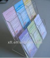 ติดผนังนิตยสารอะคริลิชั้นวาง/ใบปลิว/ไฟล์/หนังสือยืนแสดง