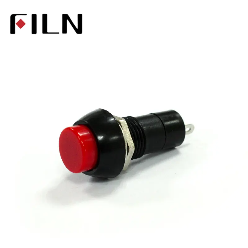 Plastica on off momentaneo push button switch push pull interruttore PBS-11A interruttore di serie